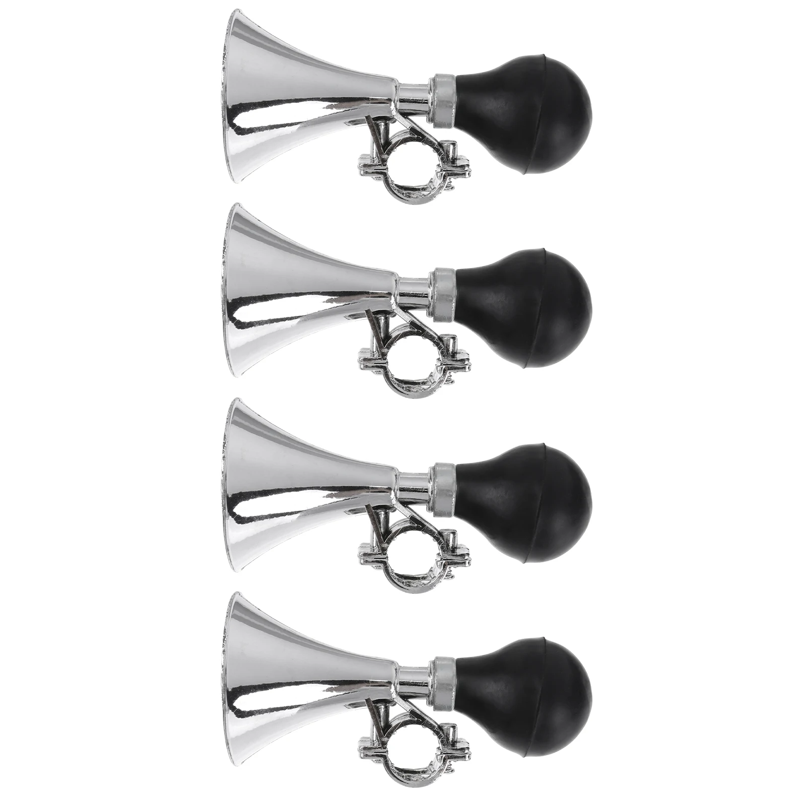 

4pcs Chic Handlebar Horns Air Pressure Loud Bike Horn Handlebar Safety Reminder Reliable Gift Horn For Bike For Cyclists