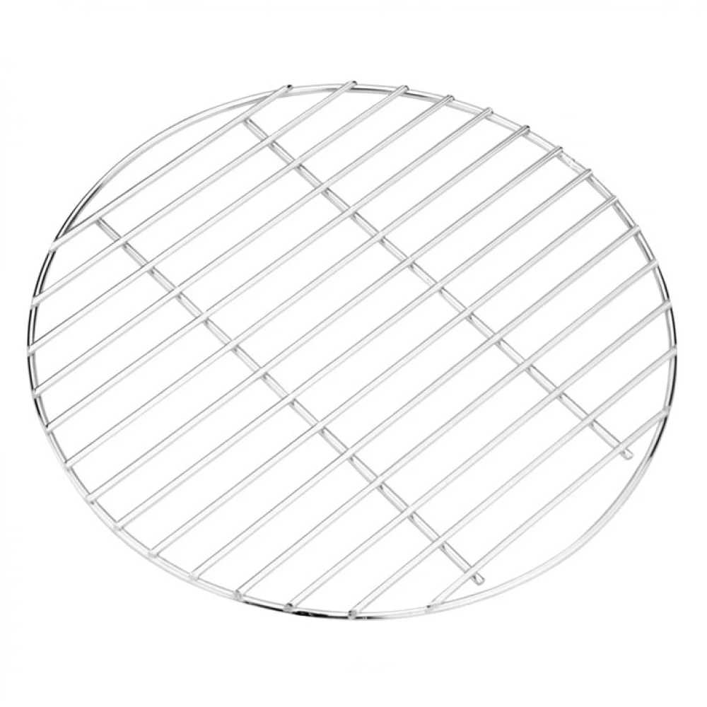 Durable 17 Inch Round BBQ Cooking Grid Carbon Steel Replacement Grate For 22 Inch Kettle Charcoal Barbecue Tool