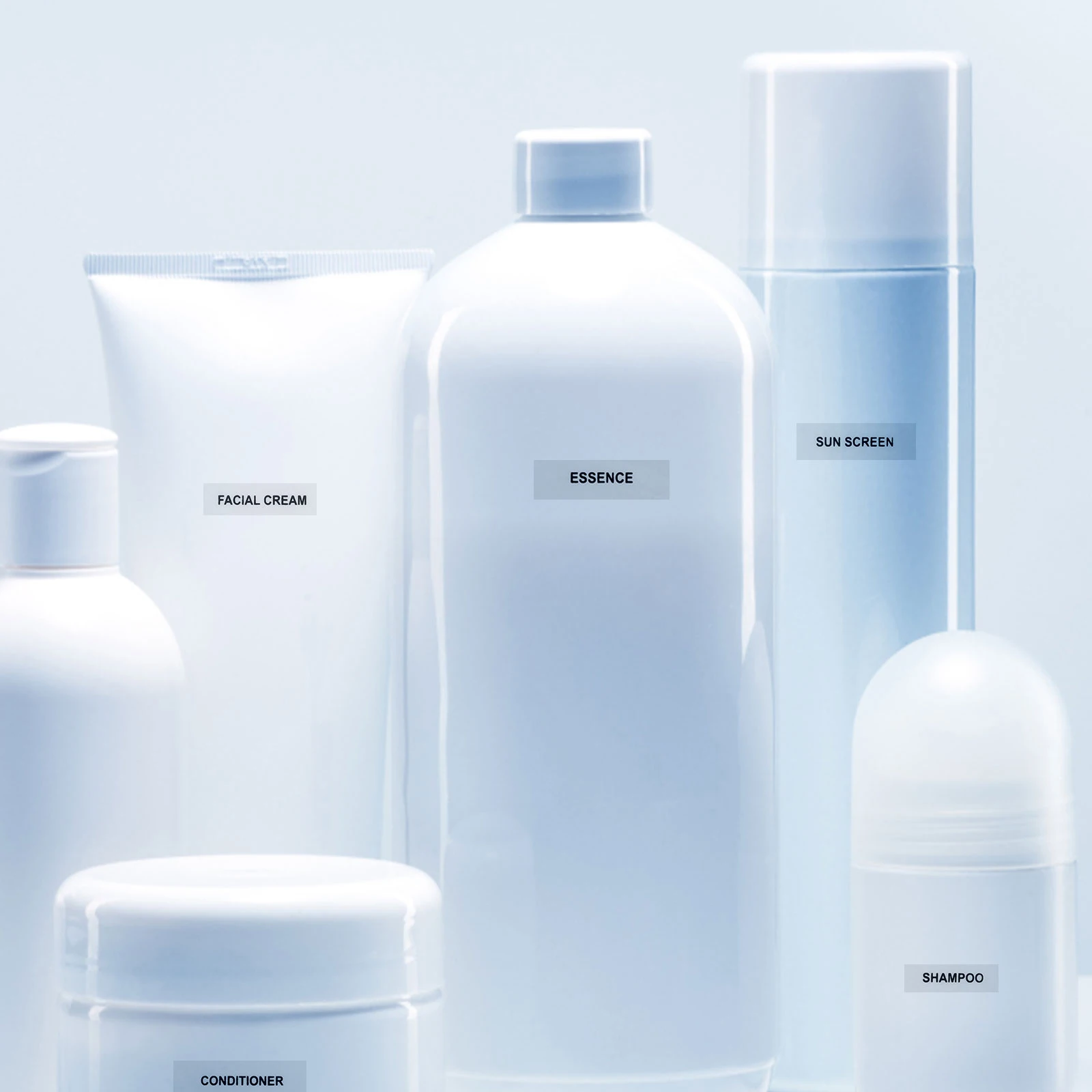 

10Pcs Bottle Labels Waterproof Self-Adhesive Sub-Bottle Stickers Soap Dispenser Decals Skin Care Product Storage