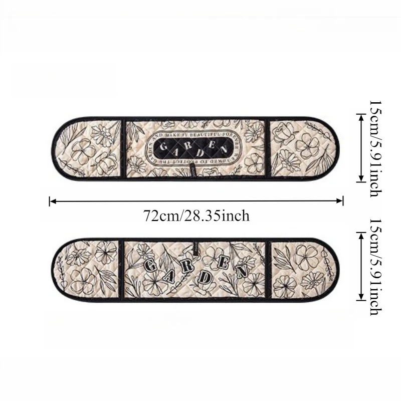 1pc Heat-Resistant Gloves Thickened One-Piece Insulated Baking Tools High Temperatures Specialized for Ovens and Microwaves