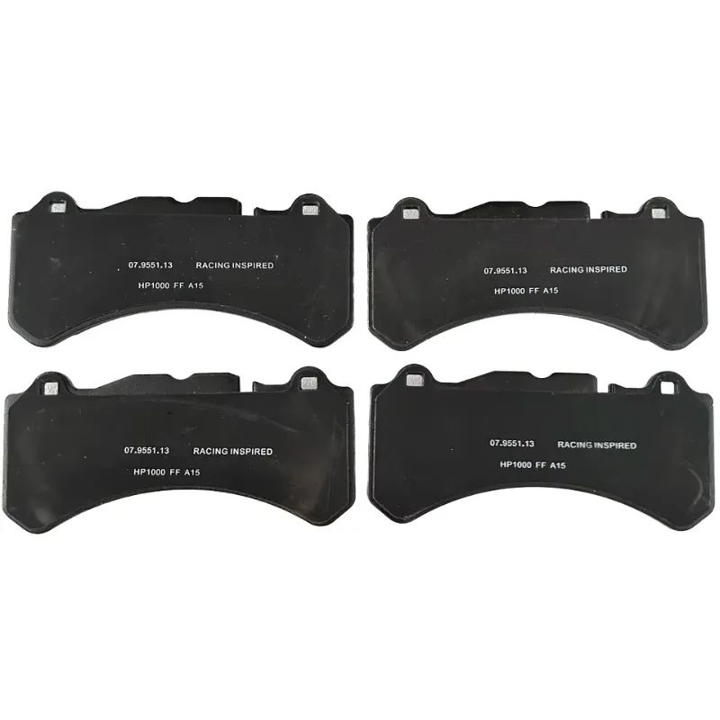 Auto High Temperature Six Pots Brake Caliper New Condition Semi-Metal NAO Brake Pad for Dodge Hiace for Yaris Pickup Avanz