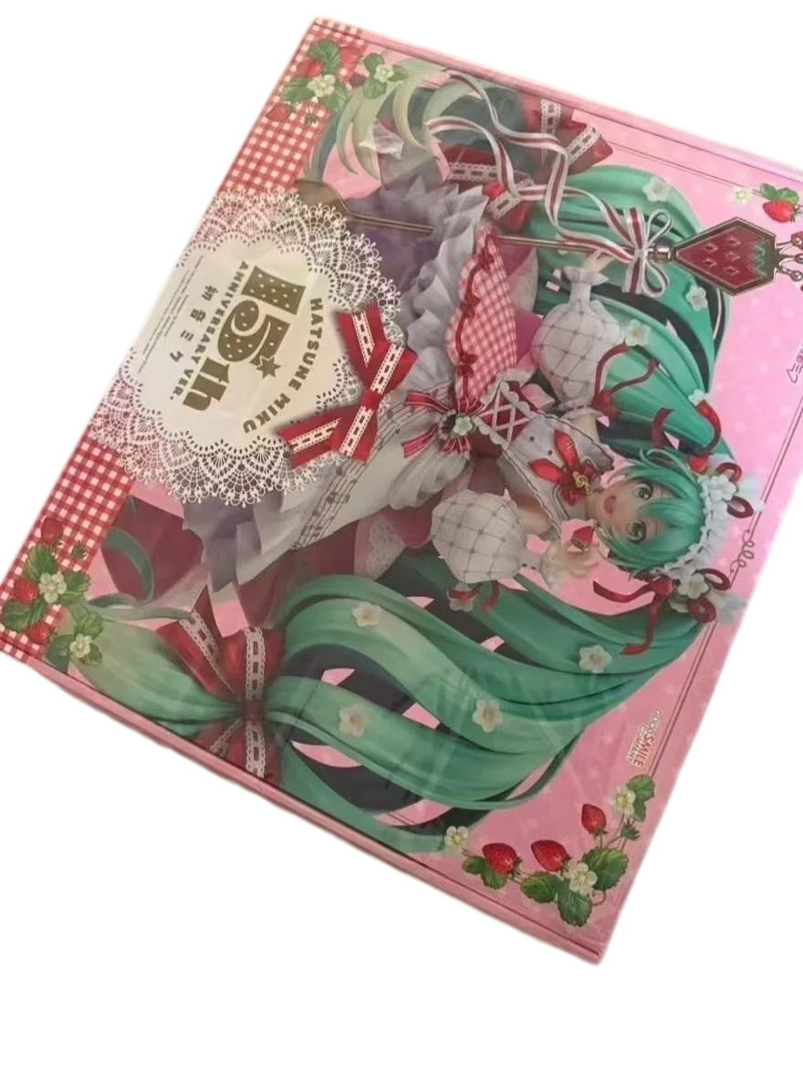 Op voorraad: originele GSC Hatsune Miku, 15-jarig jubileummodel. PVC 25cm Animefiguur verzamelobject