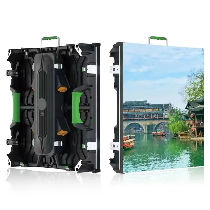 Outdoor Full Color LED Rental Display P3.91 65536 Dots/m Pixel Density -20~+50 Operating Temperature for Stage Events