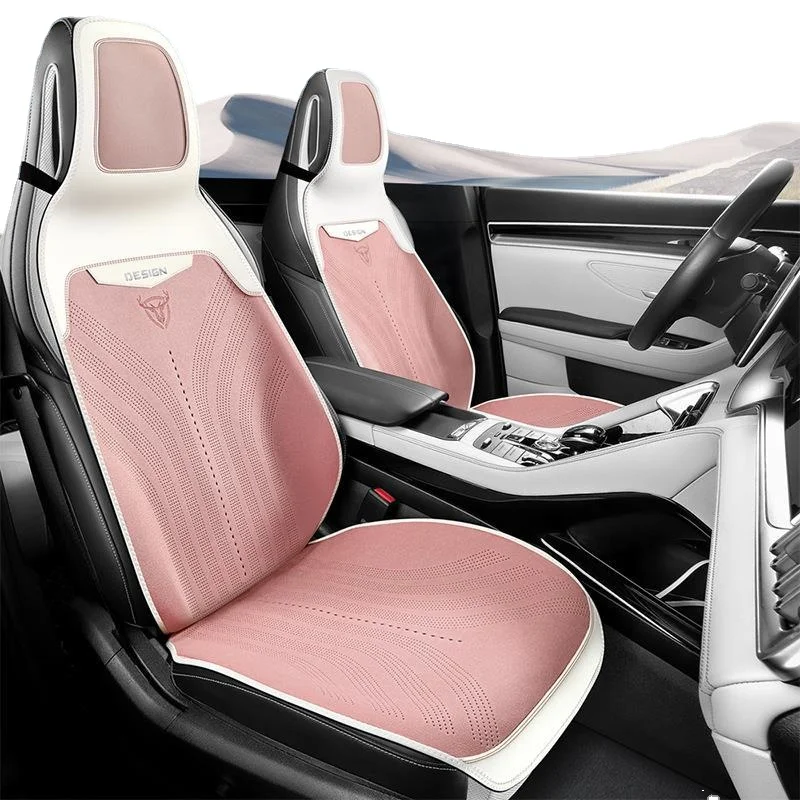 Car Front Seat Cover Pink Seats Protector Cushion Sport Half Covers Auto Assessoires For Audi TT RS 4 2018 Smart fortwo Mercedes