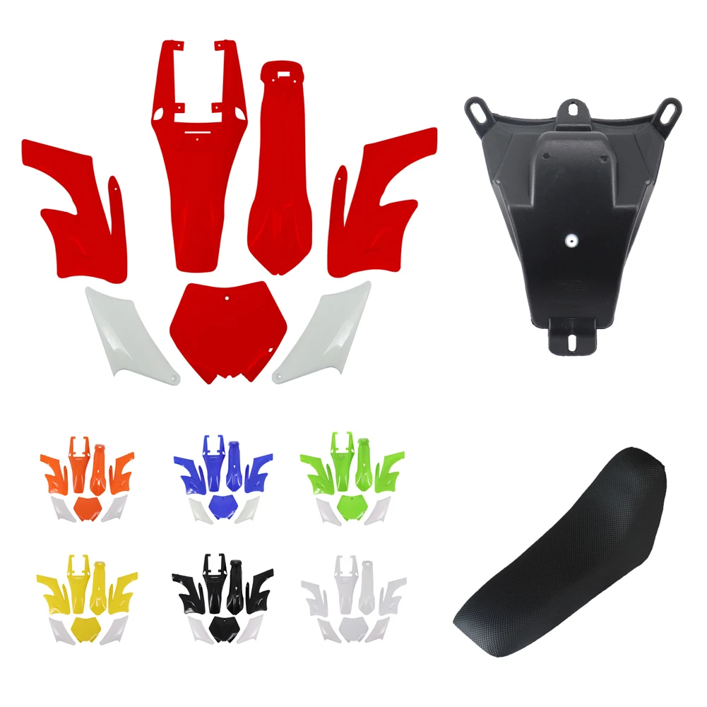 

New Motorcycle Plastic Cover Fairing Kits Mudguard Fenders For 47 49cc Engine 2 Stroke Apollo Kids Dirt Pocket Bike Accessories