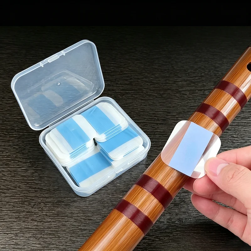 Self-adhesive Flute Membrane Beginner Professional Flute Film Portable Playing Bamboo Flutes Membrane Moisture-proof Flutes Film