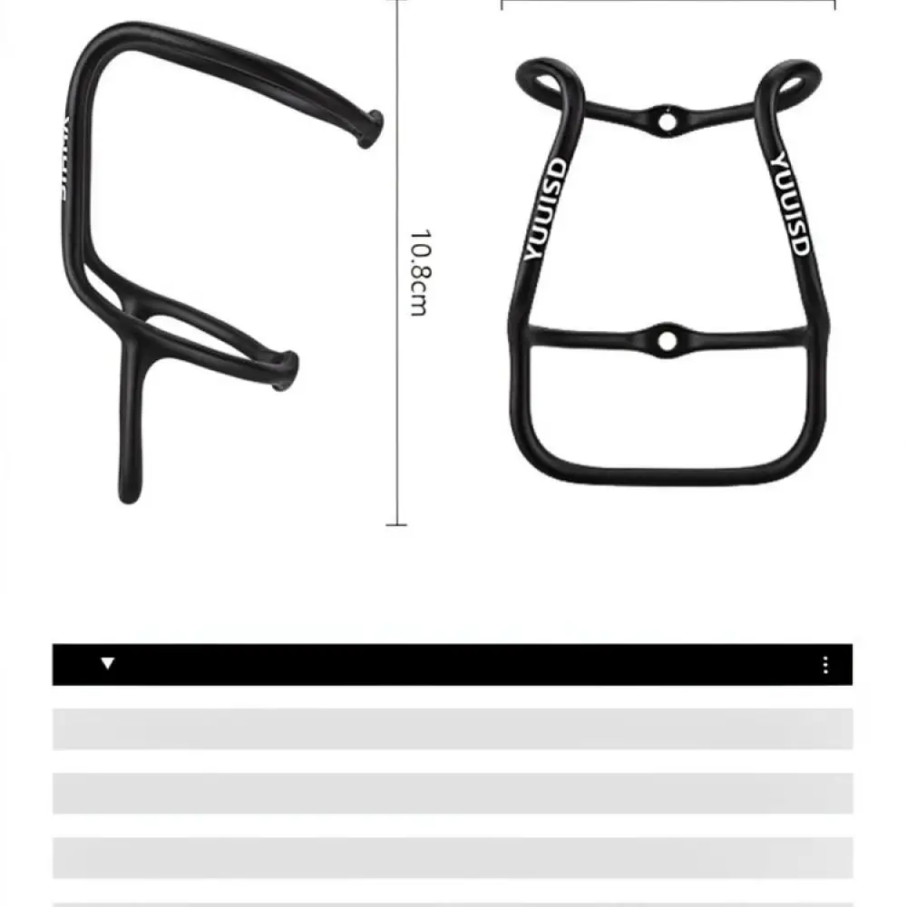Aerodynamic Carbon Fiber Bicycle Water Bottle Rack Lightweight Road Mtb Bike Cycling Cup Holder Equipment