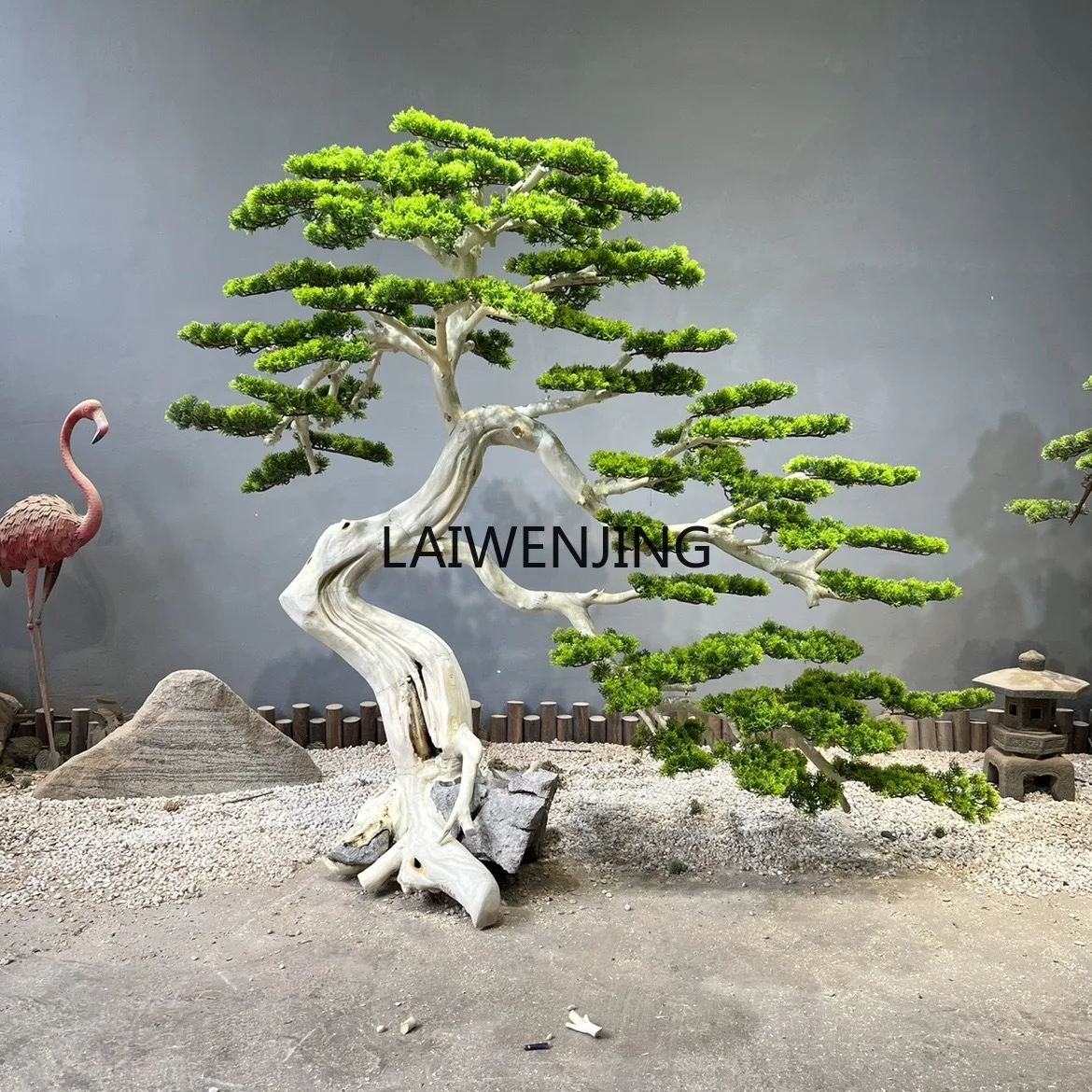 MJY welcome pine indoor landscaping ornament Luo Hansong beauty pine outdoor large simulated pine