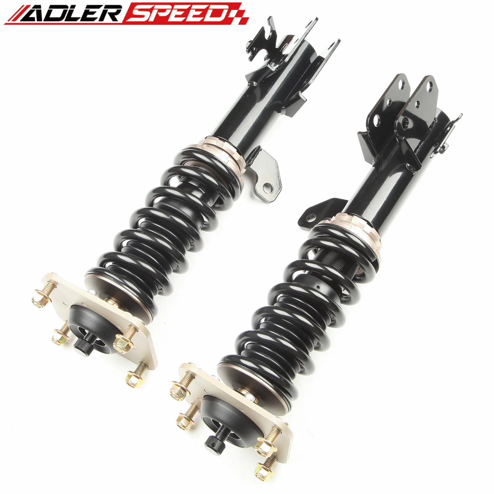 ADLERSPEED 	 Adjustable Height Lowering Coilovers Kit For 99-03 Mazda Protege 18 Way Damper