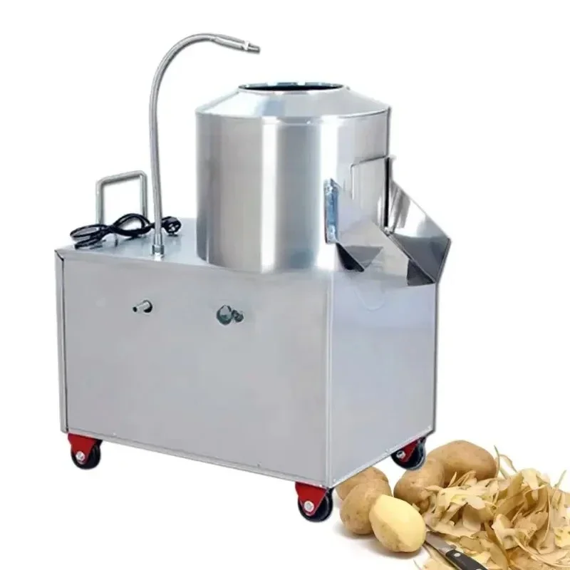 

Stainless Steel Onion Potato Carrot Sweet Potato Ginger Taro Washing Peeling Machine