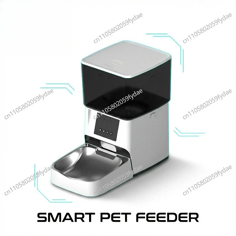Intelligent Feeder, Pet Cat and Dog Automatic Regular Feeding Bowl Self-service Feeder