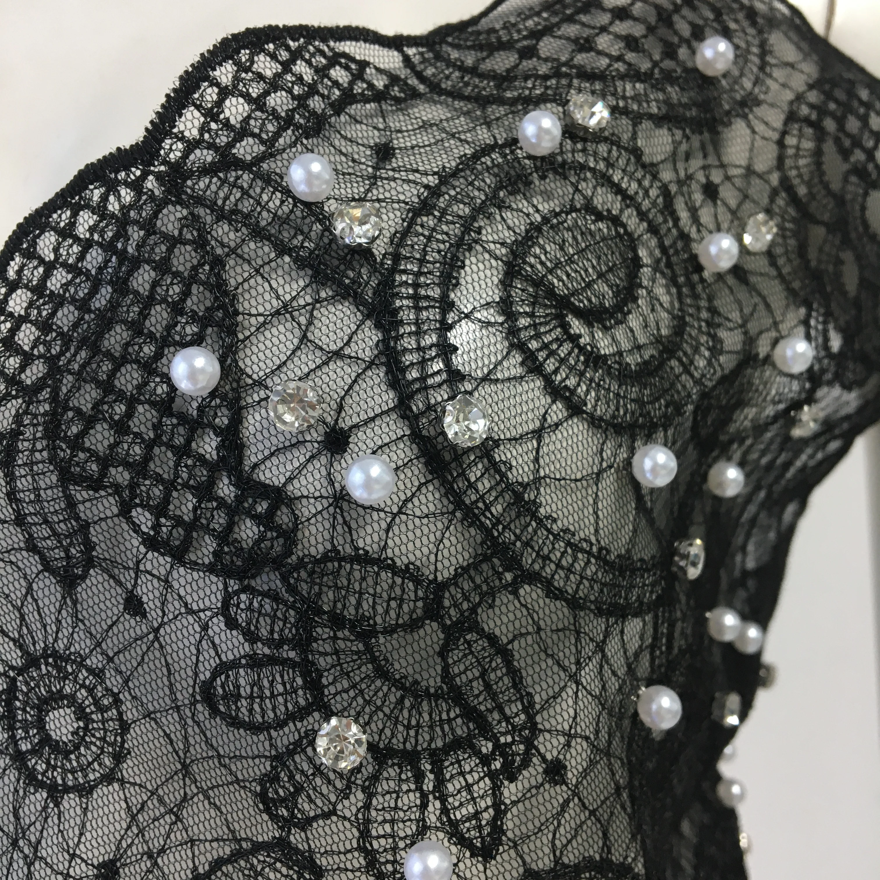 بلوزات مثيرة للنساء ملابس علوية Y2k وملابس كاميس قصيرة وتي شيرت مطرز ملابس نسائية سلسلة حجر الراين بدون ظهر #6