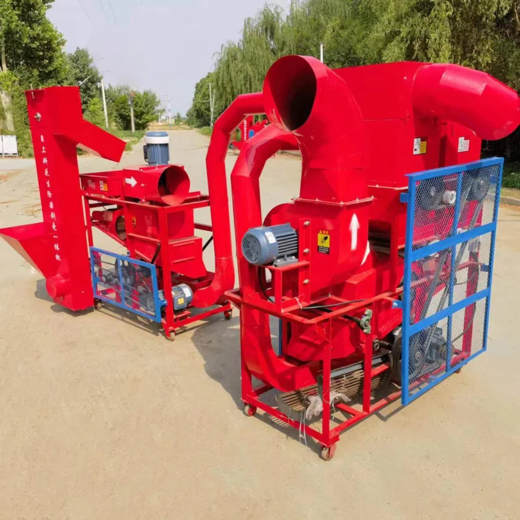 Customized Industrial Peanut Shelling Husking Machine Peanut Shell Breaking Separator Machine for Nut Processing
