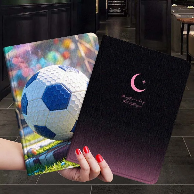 

Чехол для планшета Football Art Moon, популярный подарок для Xiaoxin Lenovo Tab P12 Extreme Legion Y900 Idea Pro GT 12.1 2025, складной
