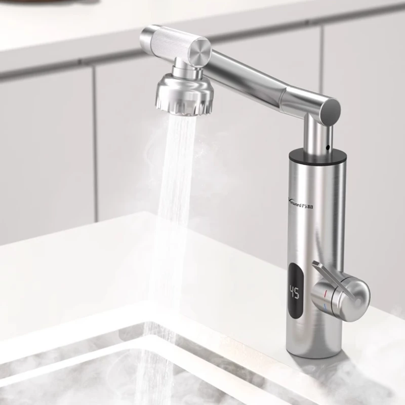 Instant Electric Faucet - Quick-Heating, 360° Swivel, Kitchen/Home Use, Hot & Cold Dual Mode