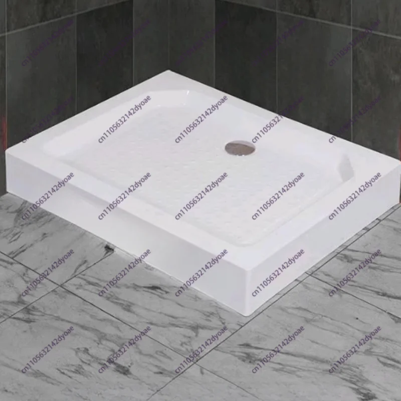 

Square/Rectangle Style Acrylic Bath Shower Tray Bottom Base For RV Boat House Thickened Anti Slip