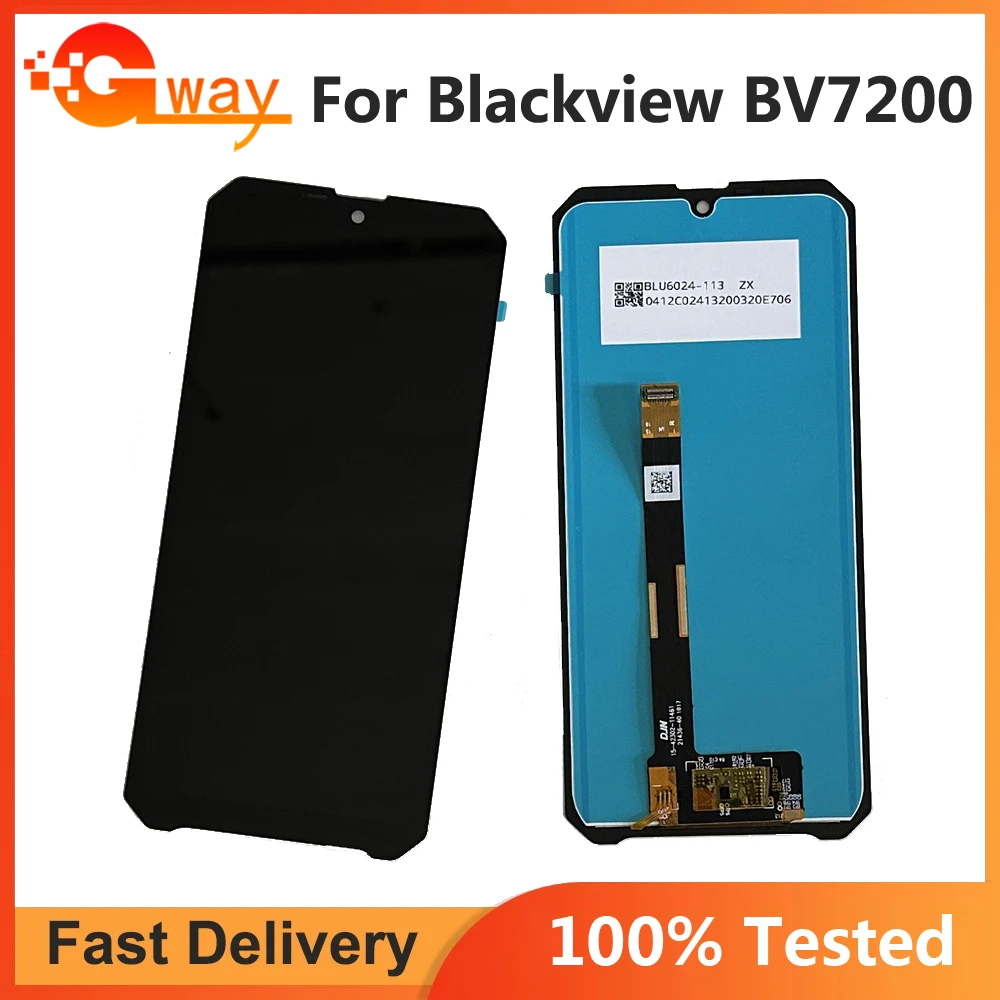 

New Tested LCD Display For Blackview BV7200 LCD Display+Touch Screen Digitizer Assembly For BV7200 LCD Replacement