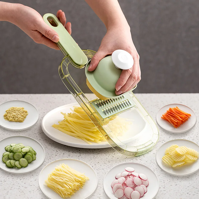 Household kitchen vegetable cutter multifunctional radish shredded potato shredder kitchen grater veneer shredder