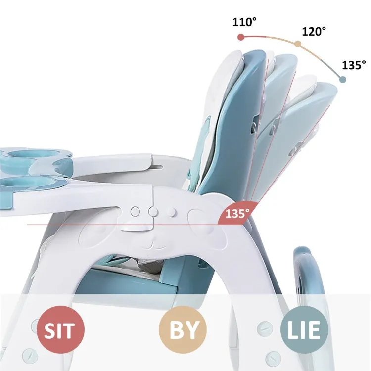 Wholesale Detachable Baby 3 in 1 Multi-function High Chair Infant Dining Chair for Feeding