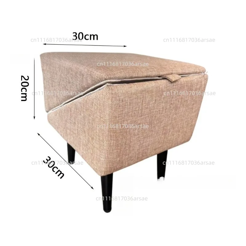 Split-type Dog Stair Ramp Dual-use Wooden Footstool, Foldable Large, Medium, and Small Dog Footstool
