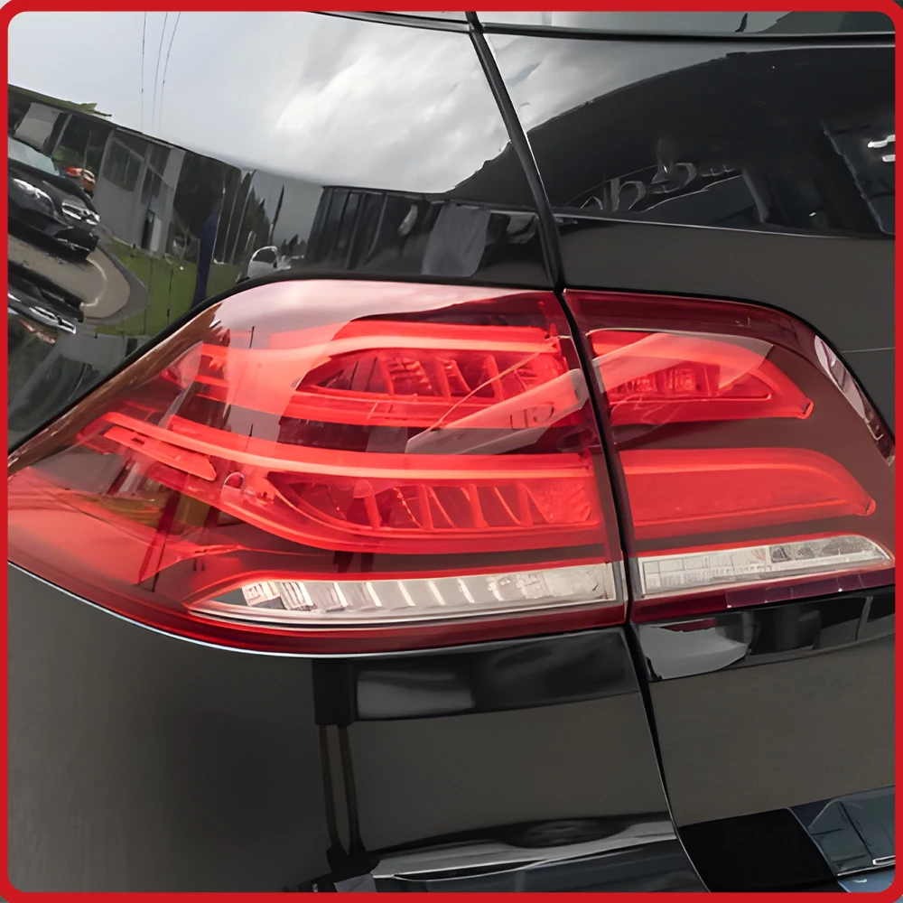 

For Mercedes-Benz ML-Class W166 2012-2015 Taillights Assembly Upgrade LED Flashing Turn Signal Light Plug and Play Old To New