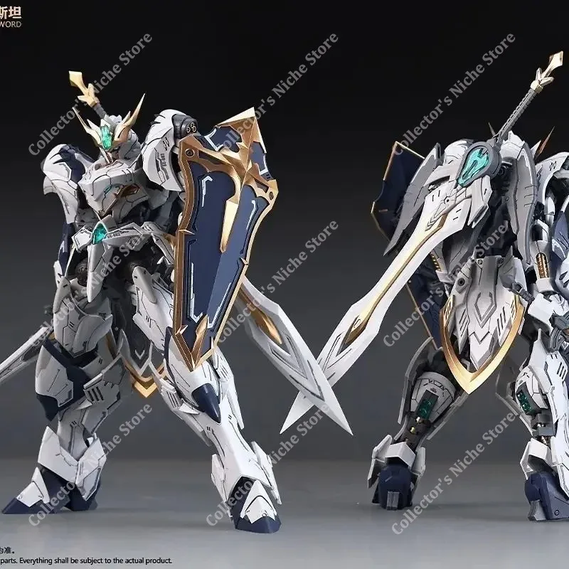 جديد الأصلي SNAA HG 1/144 SC-002 تيتان العظيم تريستان نموذج الجدول المستدير فرسان تمثال نموذج بولي كلوريد الفينيل تمثال اللعب الهدايا