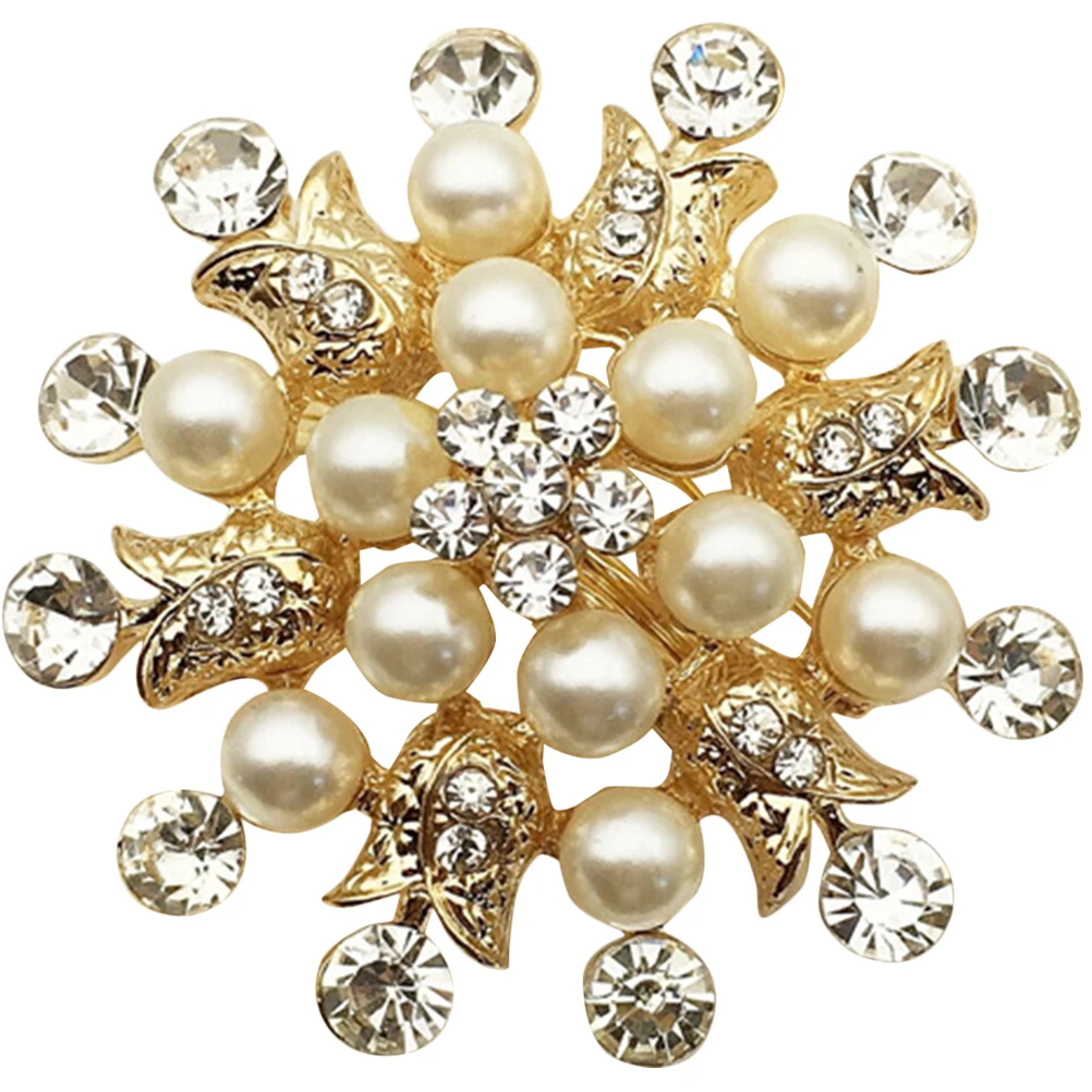 

4Pcs Snowflake Napkin Rings Rhinestones Pearls Christmas Table Decor Sturdy Reusable Elegant Setting Napkin Rings