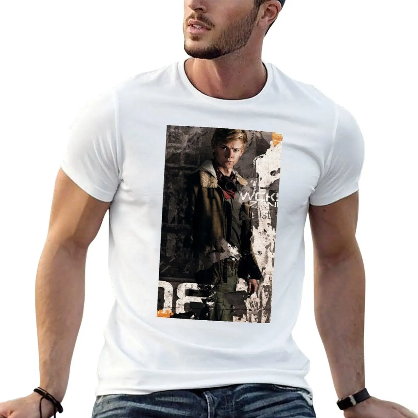 

Newt - Maze Runner: The Death Cure T-Shirt cotton t shirt pack t shirt man cotton men t shirt cotton 100% T-Shirt