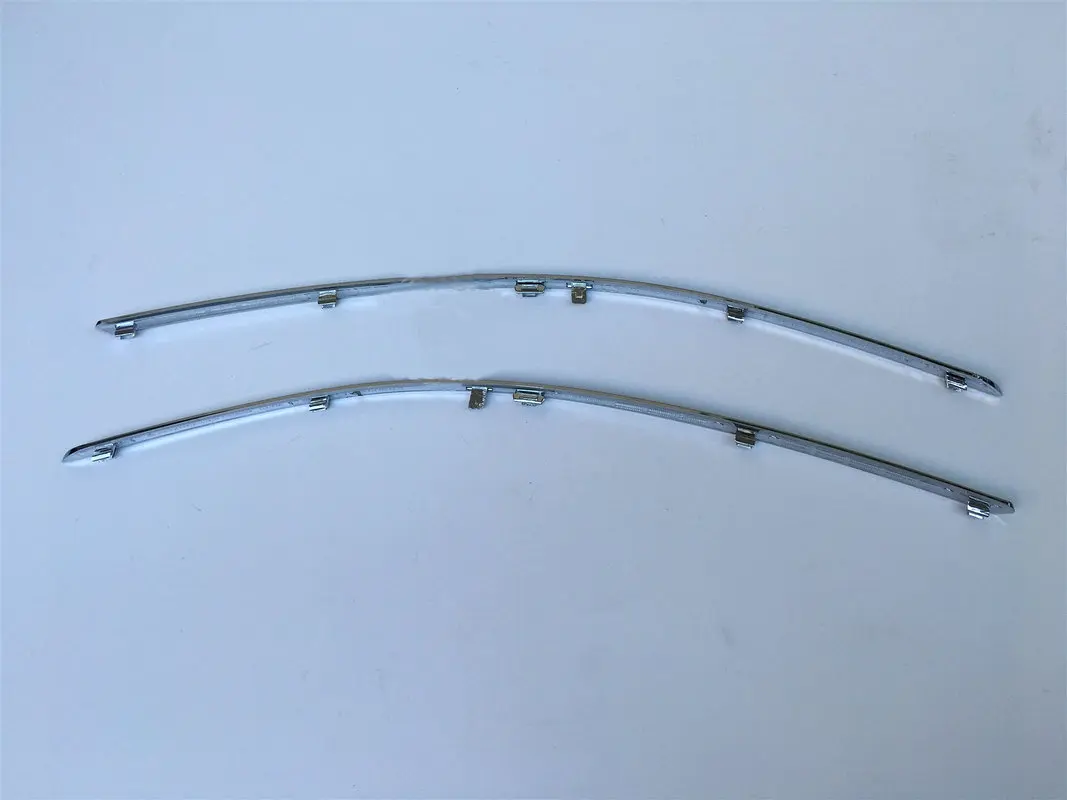 For  B-Class 2012-2015 W246 B180 B200  Front bar bright bar  Bumper electroplating trim strip