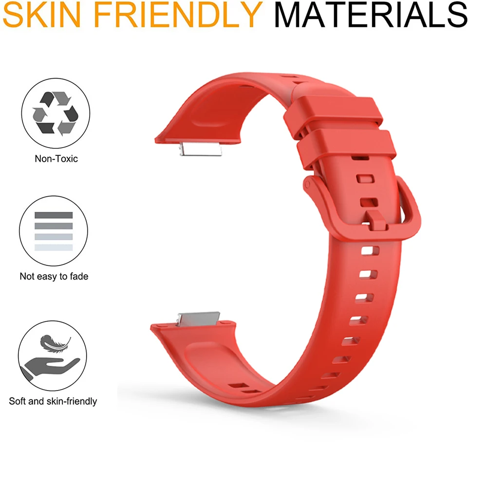 Replacement Watch Band For Huawei Watch Fit 2 Strap Silicone Strap For Huawei Watch Fit2 Watchbands