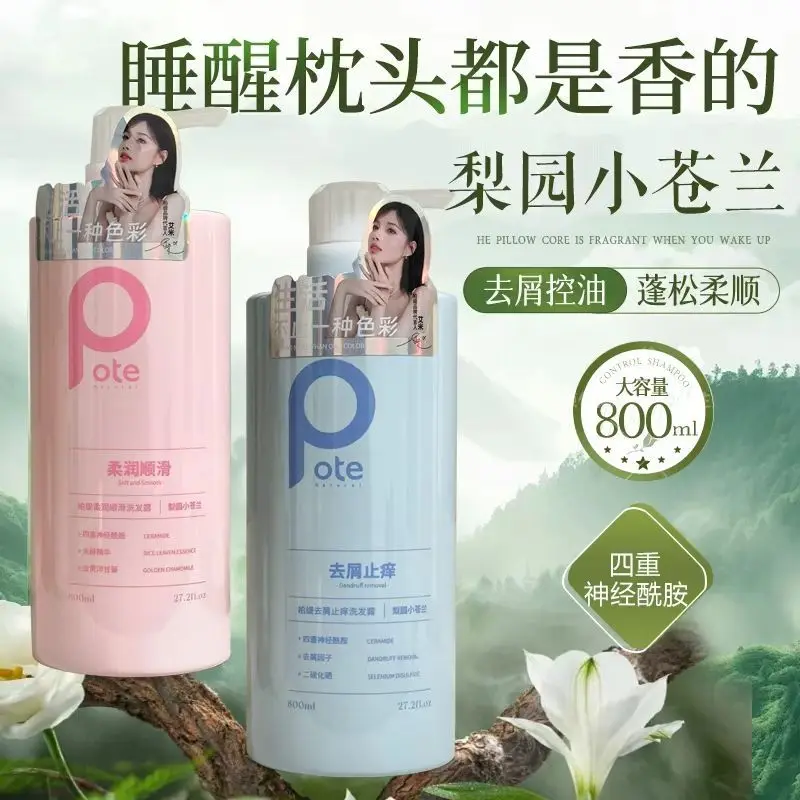 Pote Complete Hair Care Set, 3-Pcs Shampoo Conditioner & Wash, Oil Control, Anti-Dandruff, Large Size, Unisex