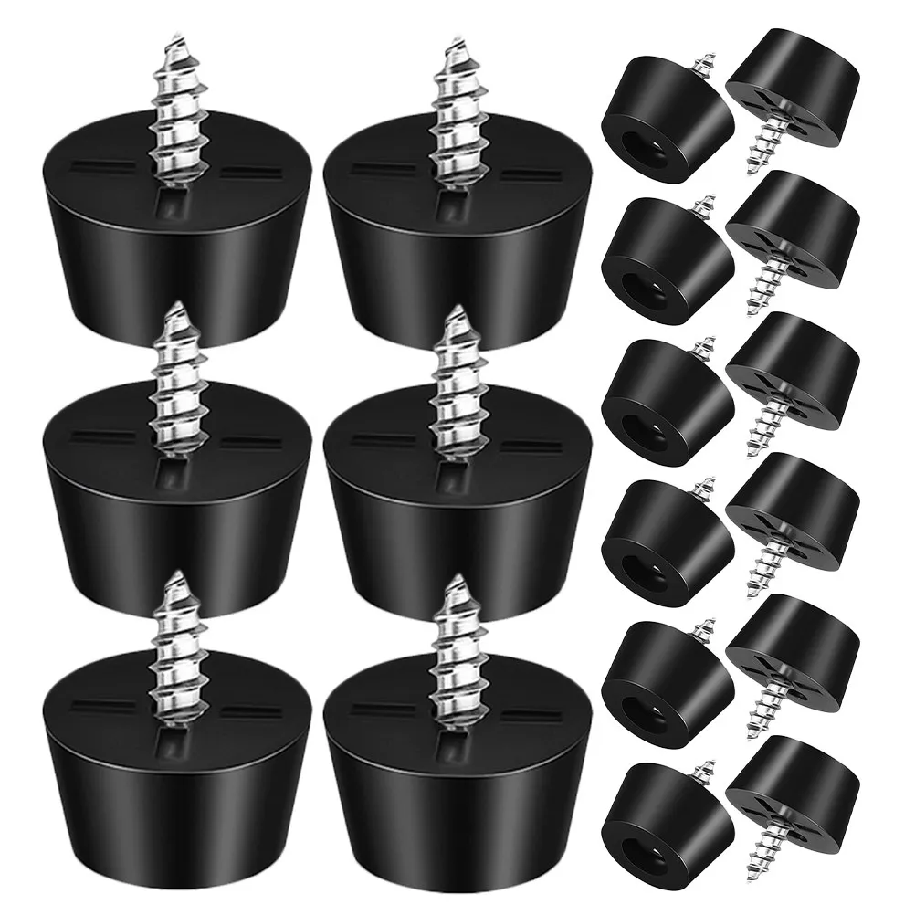 100Pcs Premium PVC Non Slip Furniture Leg Pads for Chairs Tables Sofas Hardwood Floors Noise Reduction Scratch Prevention