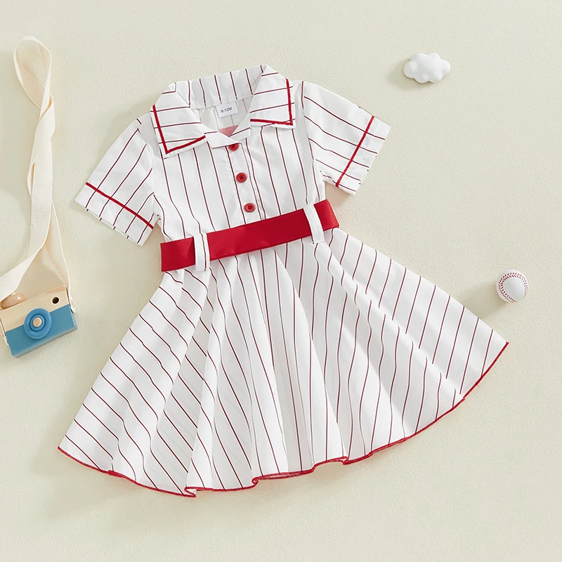 Girls Floral Print Sleeveless Dress with Bow Belt for Summer Toddler Fashionable Outfit Cute Clothes for Kids