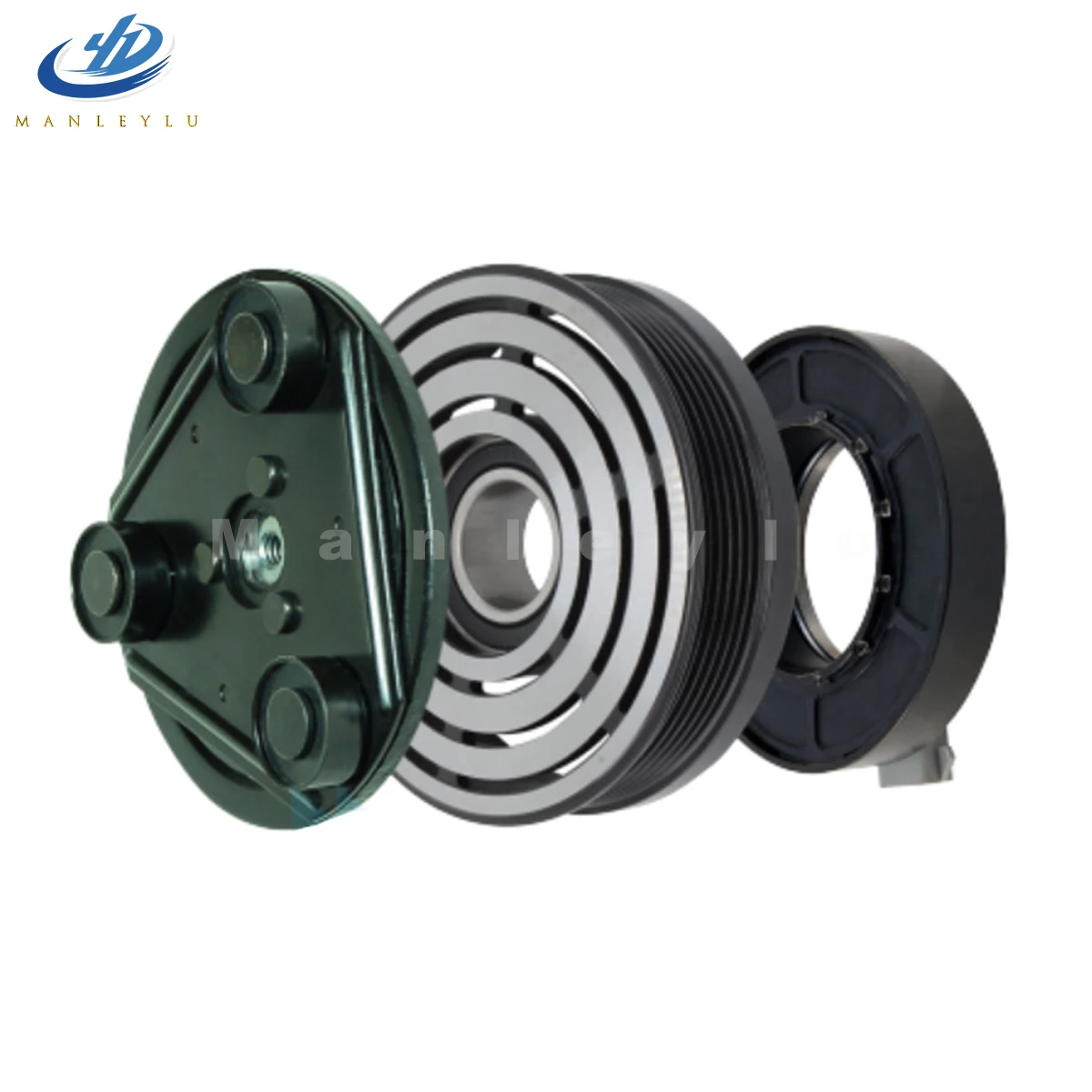 A/C Compressor Clutch Pulley For FORD MONDEO MK1 2 COUGAR MK3 LEUXS LS MAZDA 4L3H19497AC F3DH19D649AA 4759887