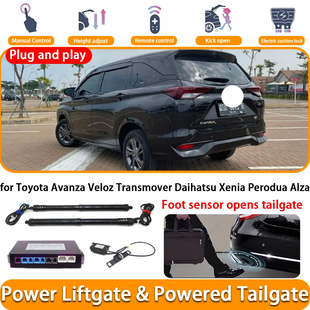 Para Toyota Avanza Veloz Transmover Daihatsu Xenia Perodua Alza sistema de puerta trasera de alimentación automática Kit de elevación de maletero