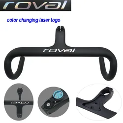 ROVAL road carbon Handlebar Carbon Fiber Road Bike Handlebar 380/400/420/440mm Drop Handle Bar with Bicycle Stem