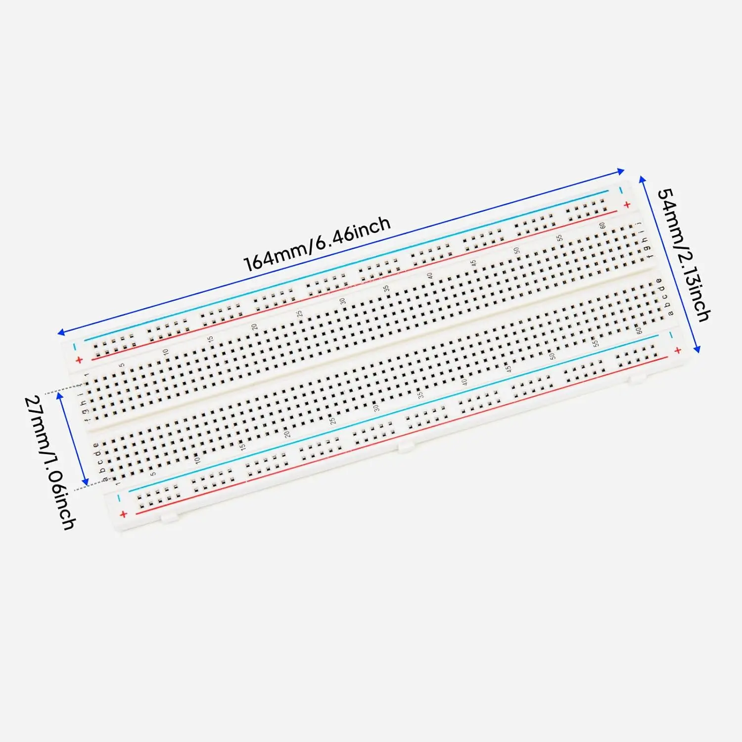 1 STKS Breadboards 830 Punt 400 Punt Soldeerloze Breadboards voor Raspberry pi Arduino Proto Shield Distributie Aansluitblokken