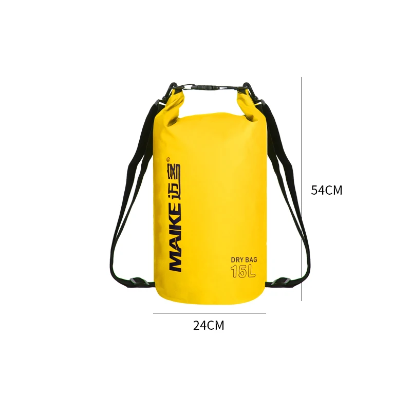 Maike Dry Bags Waterdichte tas voor dames Heren 5L/10L/15L Zwemmen Raften Kajakken Riviertrekking Waterdichte droge tas Rugzak