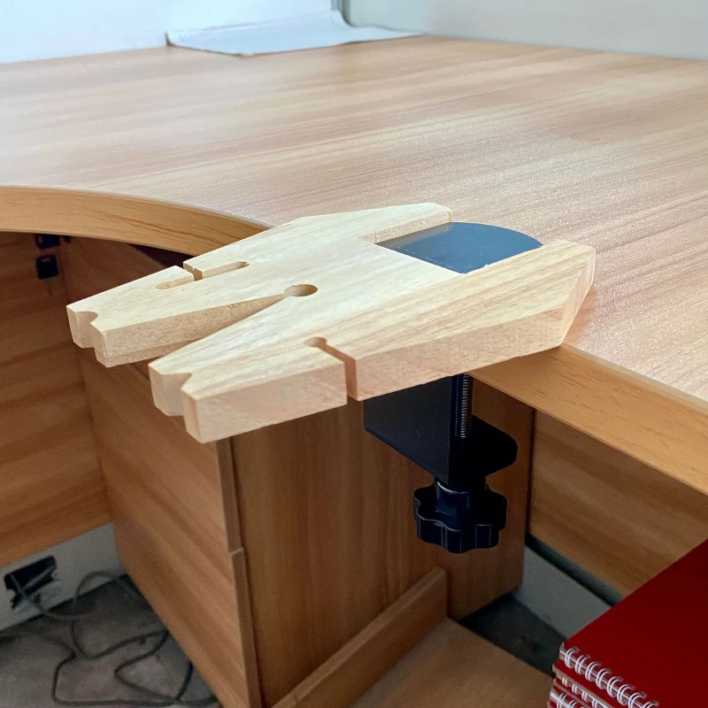 Clamp Type Wooden Clamp, Fixed Clamp, No Drilling, Movable Jewelry Processing Table, Clamp Jewelry Tool