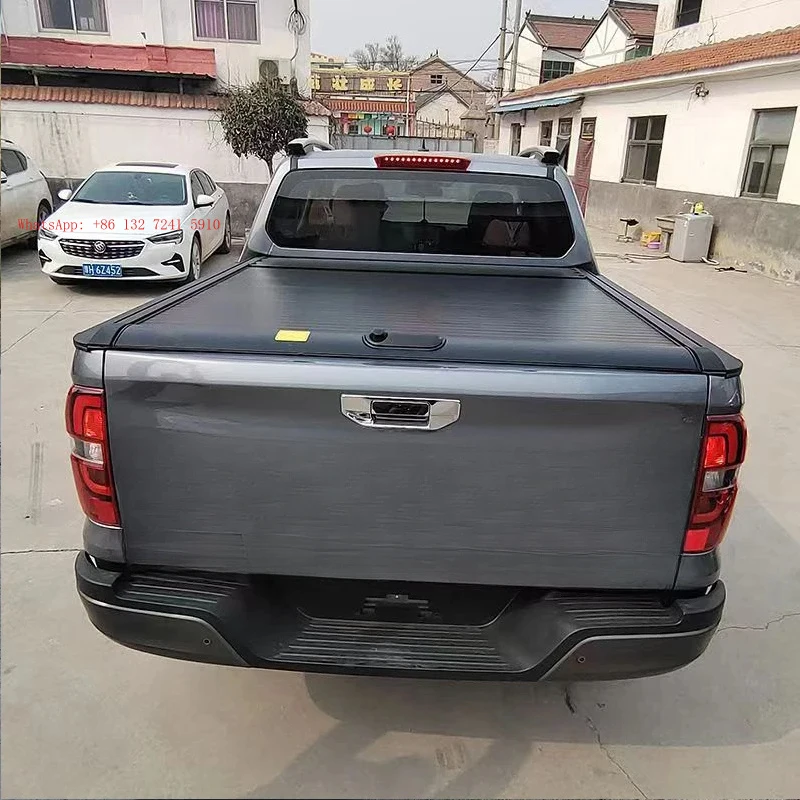 Hot-selling factory direct sales of pickup truck bed roll-up covers suitable for Tuolu G7, PAO RD6, and D-MAX F70 models.