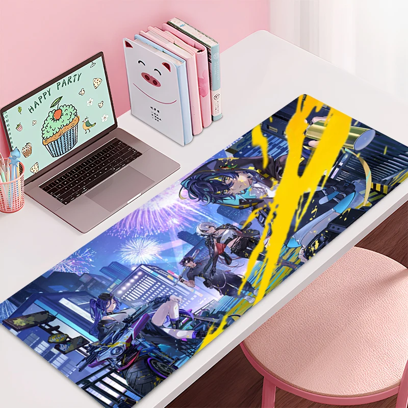 

Mouse pad Large Genshin Impact Kinich e-sports game player mouse pad laptop keyboard pad non-slip mat coaster PC carpet Mousepad