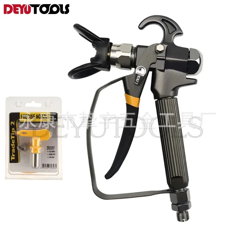 Sprayer accessories, paint spray gun latex paint paint spray gun black stainless steel