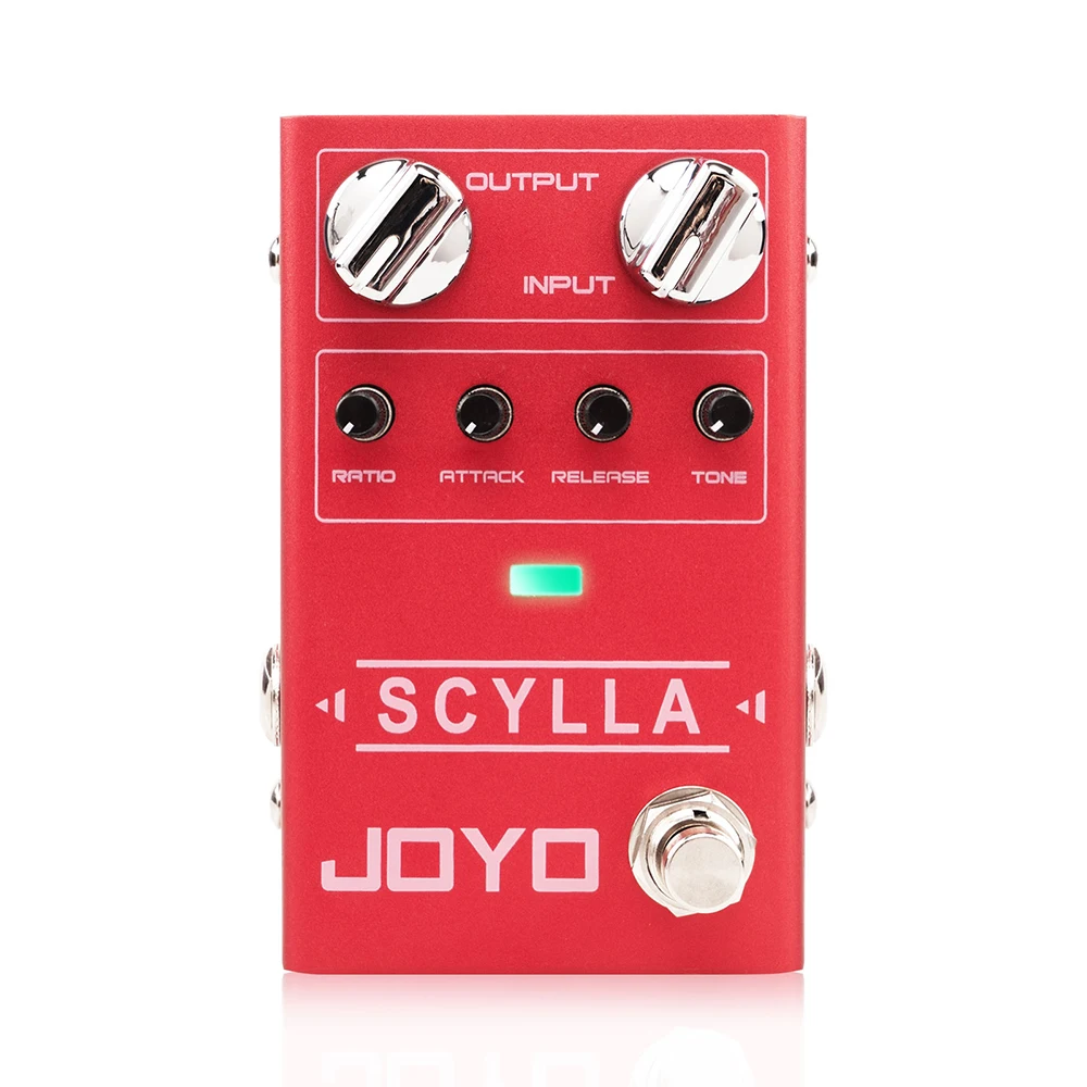 JOYO R-27 SCYLLA Bass Compression Effect Pedal Studio-grade Bass Pedal Low Noise High Dynamic Circuit Design Guitar Bass Pedal