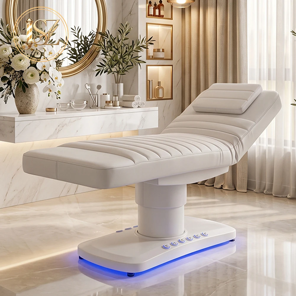 Commercial Heavy‑Duty Electric Beauty Massage Bed Multi‑Angle Adjust Remote Foot Control for Salon Clinic Spa