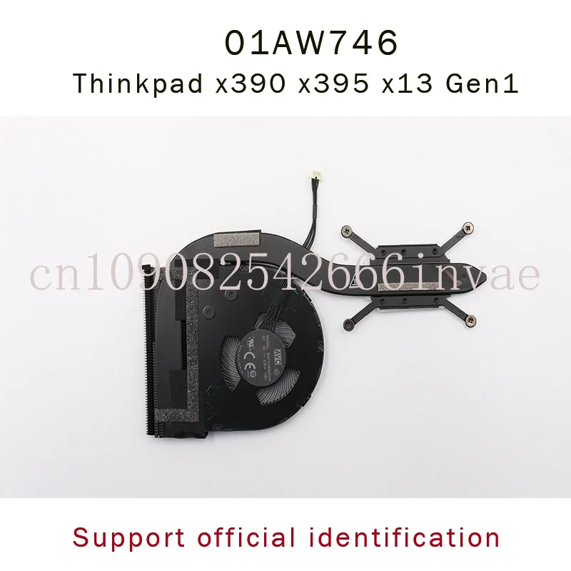 01aw746 new for Lenovo ThinkPad x390 xproblem x13 Gen1 CPU cooling fan heatsink