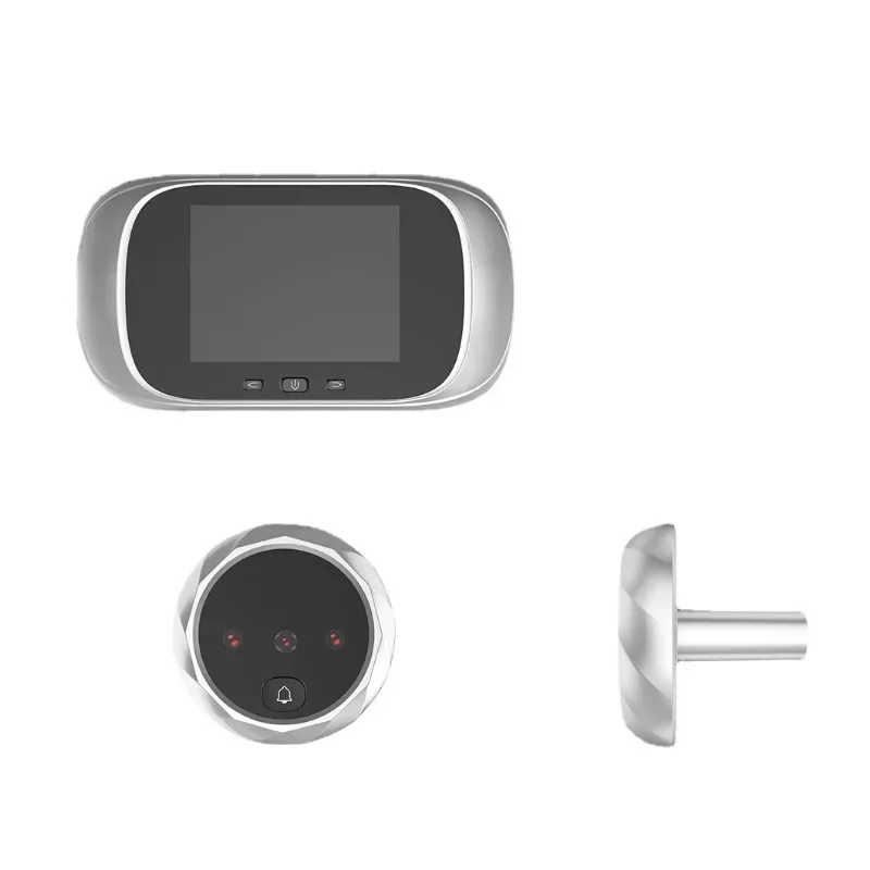 Digital Door Viewer Peephole Door Camera Doorbell 2.8-inch LCD Screen Night Vision Photo Shooting Digital Door Monitoring