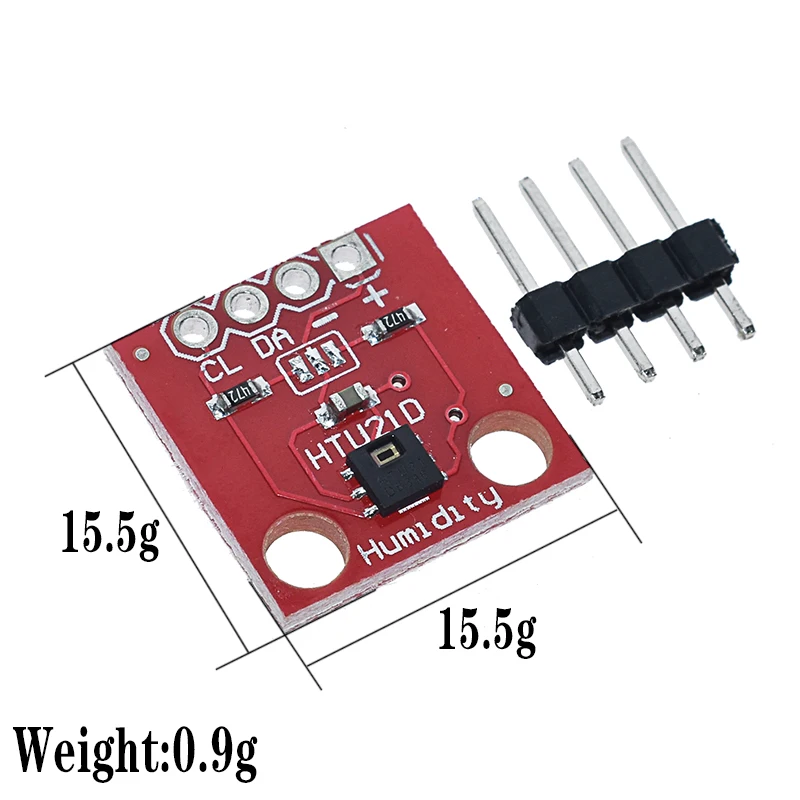 GY-213V-HTU21D HTU21D I2CTemperature Humidity Sensor Replace SHT21 SI7021 HDC1080 Module