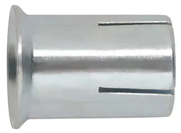 Steel Dropin Single Lag Shield, 3/8