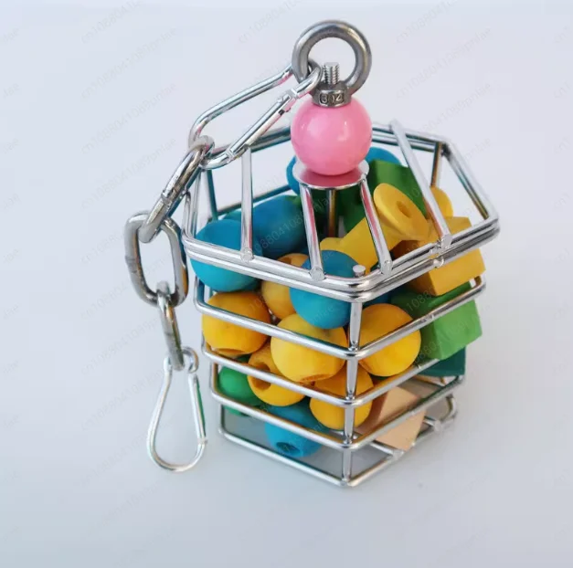 Large Parrot Cage 304 Steel Gnawing Molar Climbing Frame Display Rack