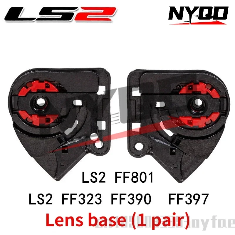 Original LS2 Helmet FF801 FF323 FF390 FF397 of521 Lens Base A Pair of LS2 Base Accessories